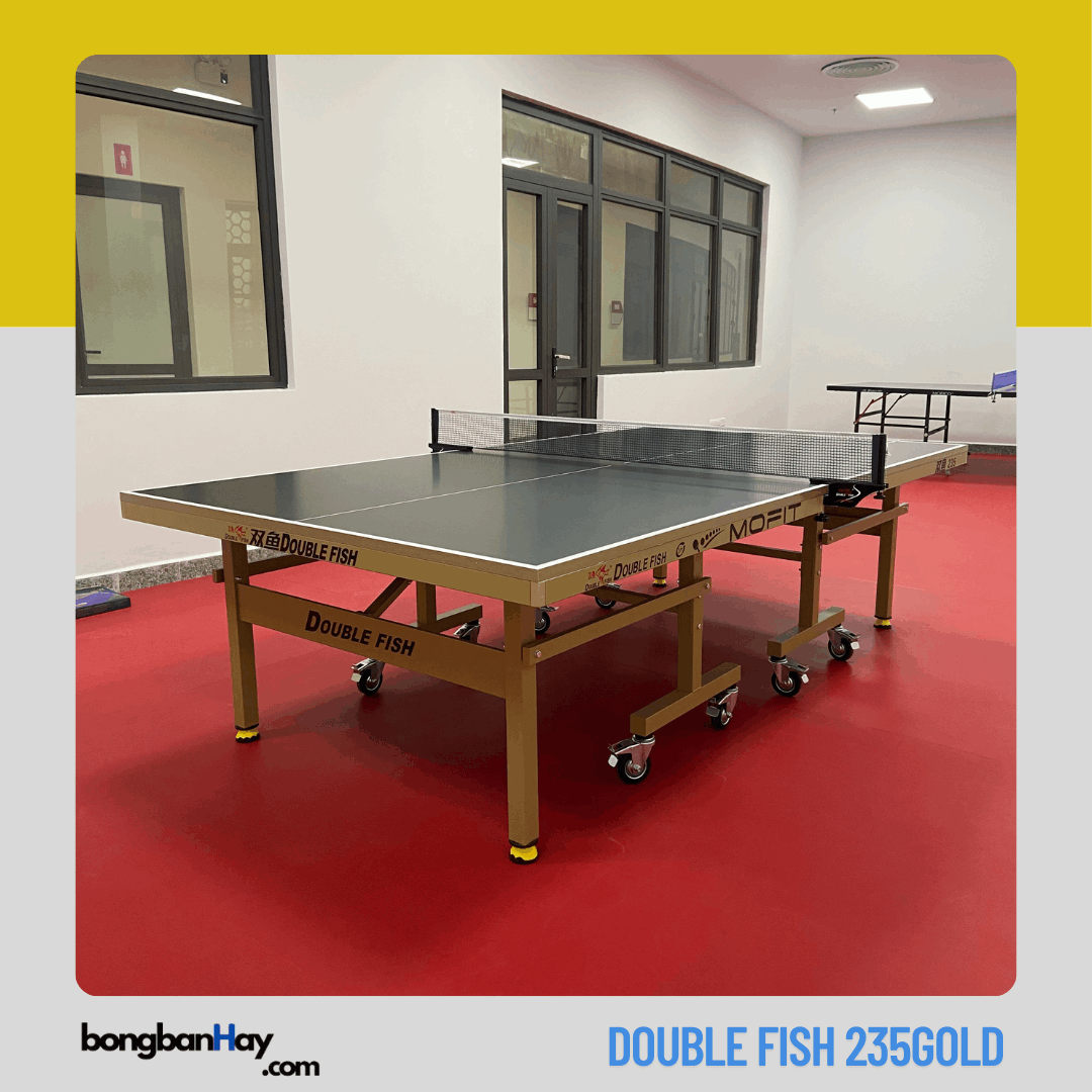 Bàn bóng bàn Double Fish 235 Gold